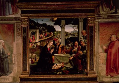 The Birth of Christ by Domenico Ghirlandaio